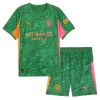 Manchester City Ederson M. 31 2025-26 Grønn - Barn Keeper Draktsett